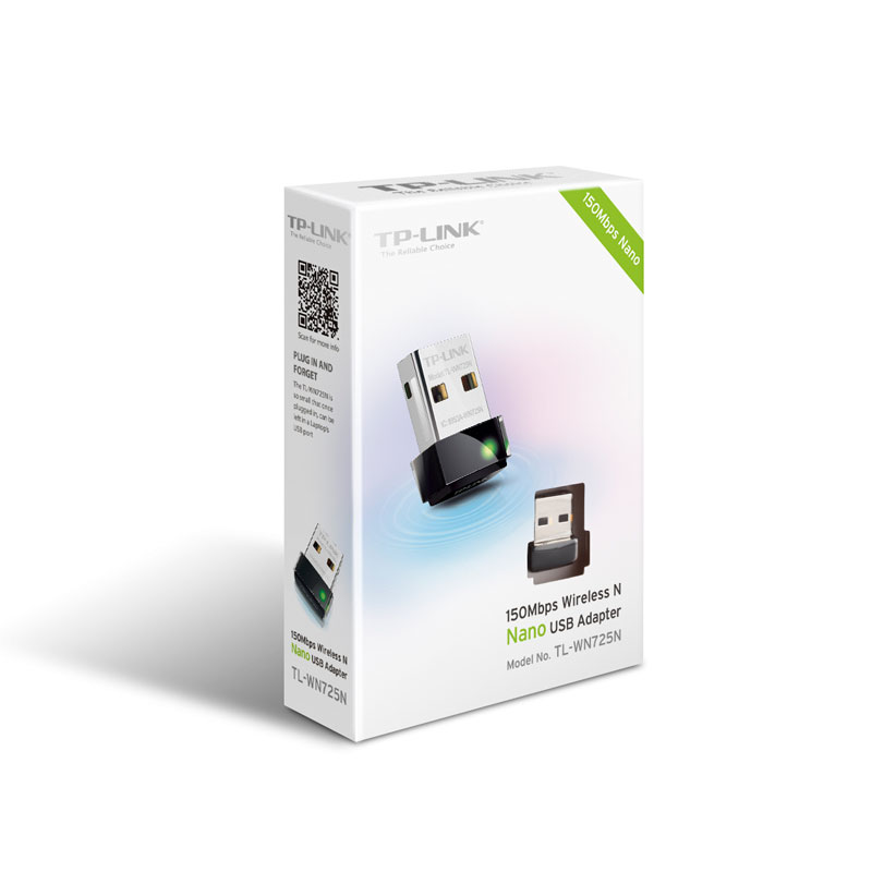 ADATTATORE TP-LINK TL-WN725N USB MICRO Wireless Lite-N 150Mbps USB 2.0