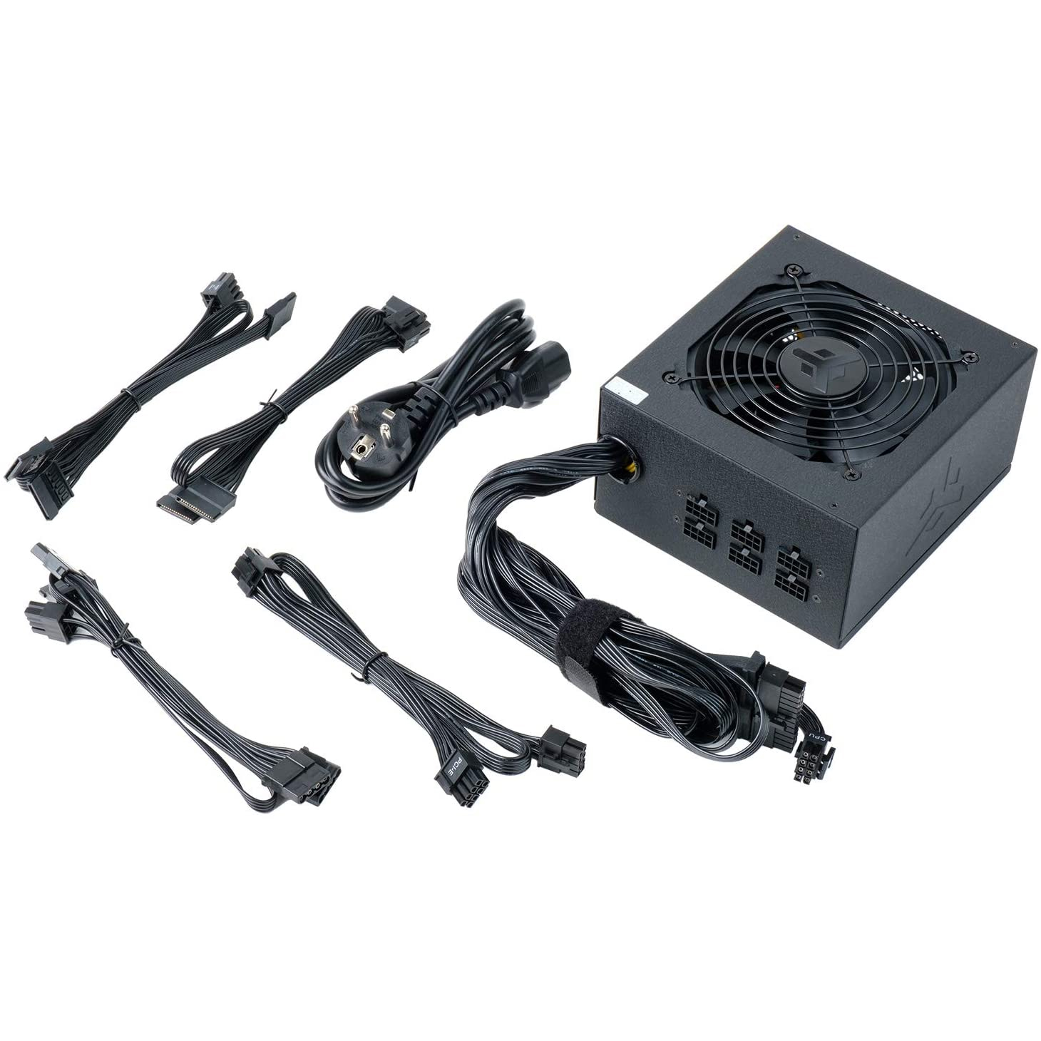ALIMENTATORE ITEK BS650 EVO 650W ATX SATA 20/24 pin SEMI-MODULARE 80Plus BRONZE VENTOLA HDB DA 12CM PFC ATTIVO RETAIL