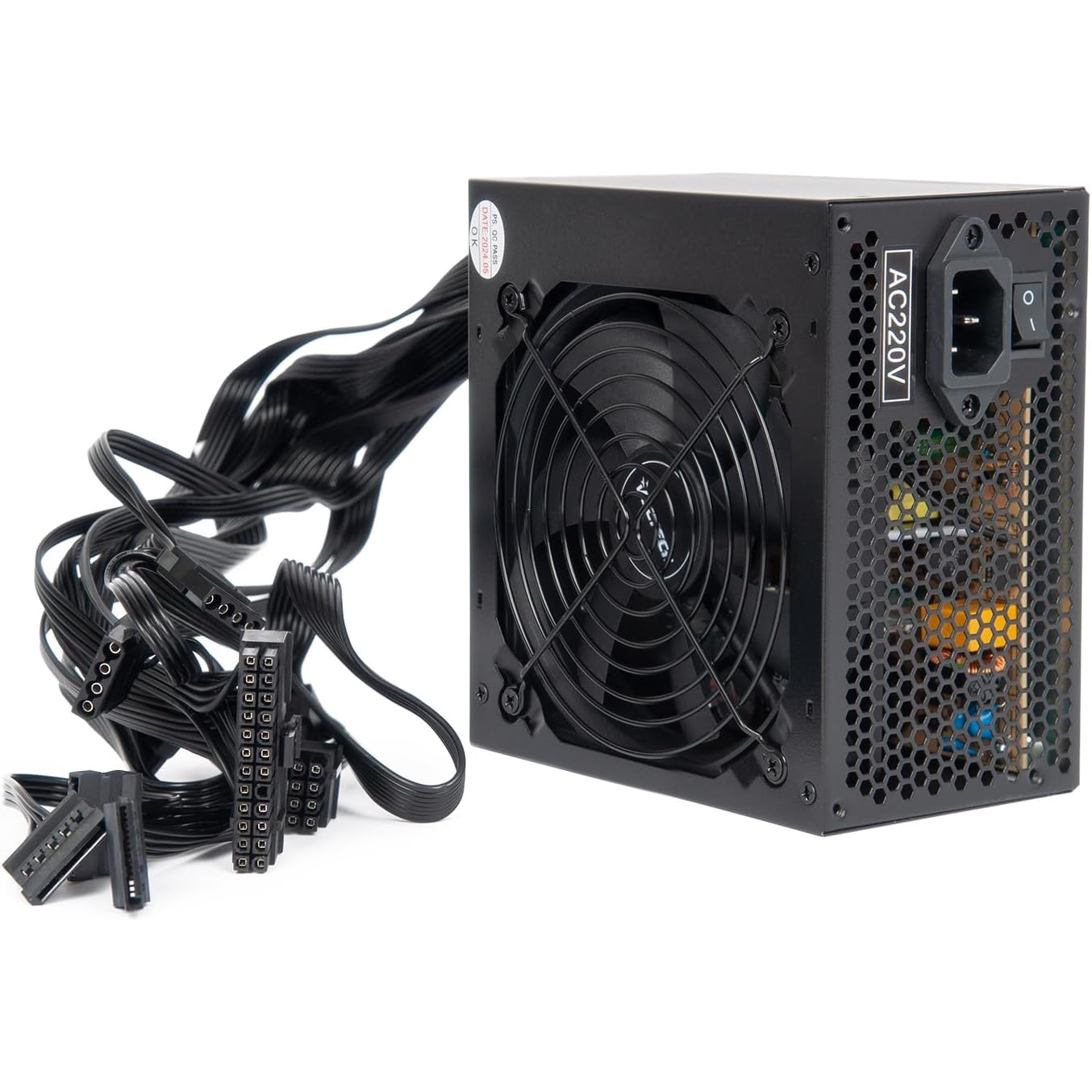 ALIMENTATORE VULTECH 650W VPS-A650ER Serie Essence ATX SATA 20/24 pin VENTOLA DA 12CM