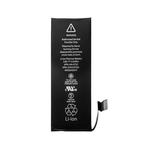 BATTERIA APPLE ORIGINALE IPHONE 5S (APN: 616-0721,616-0718) 1560mAh 3.8v VERSIONE BULK