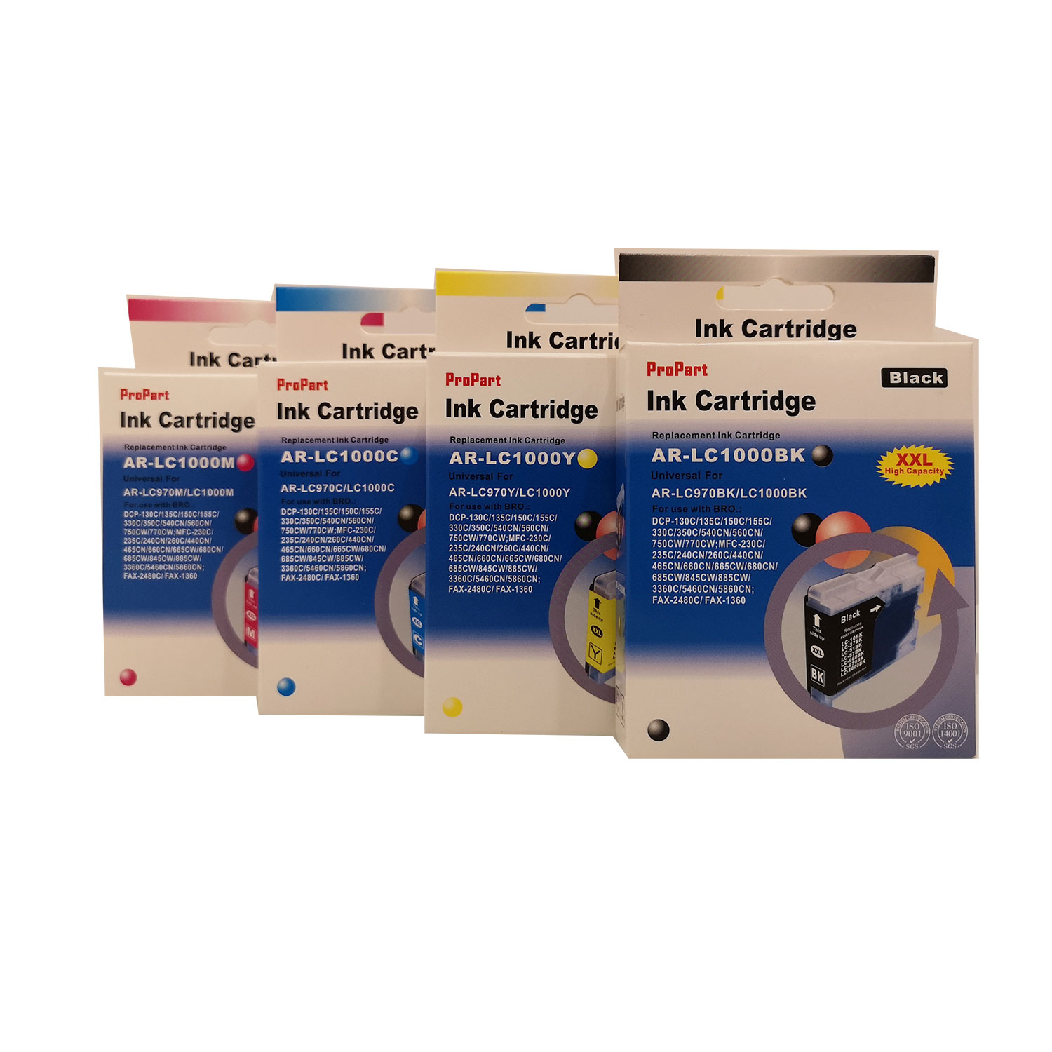 CARTUCCIA BROTHER COMPATIBILE BLACK LC1000BK/LC970 (LC51BK) DCP-130 DCP-135 MFC 240 MFC-440CN