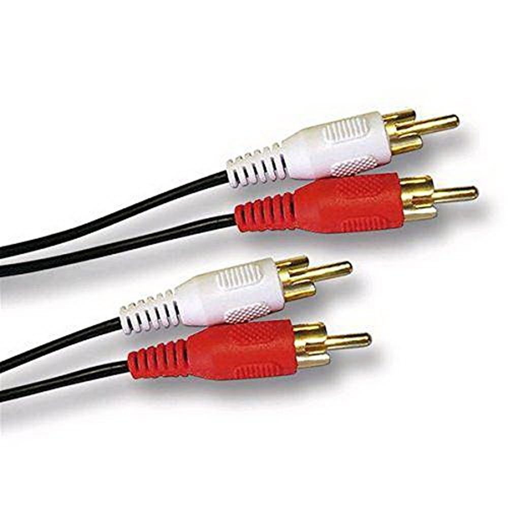 CAVO AUDIO KEYTECK 2 x Maschio RCA a 2 x Maschio RCA 1,8MT CCAP-202