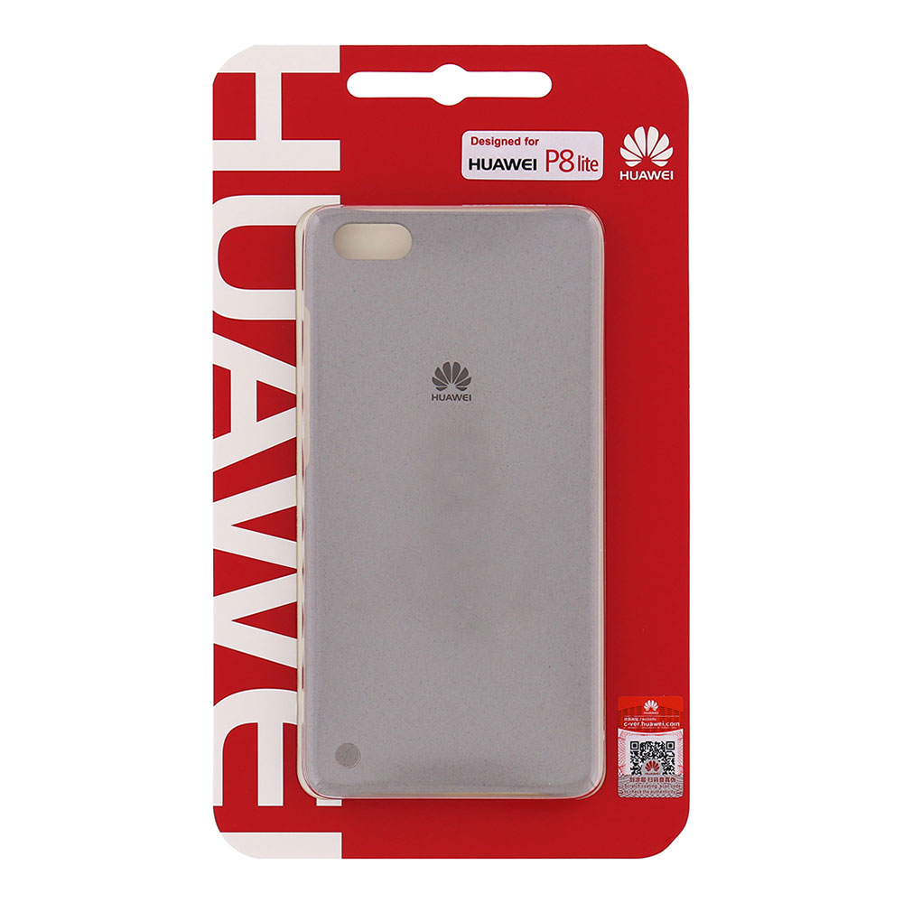 HUAWEI CUSTODIA ORIGINALE PC COVER GRAY PER TELEFONO CELLULARE P8 LITE
