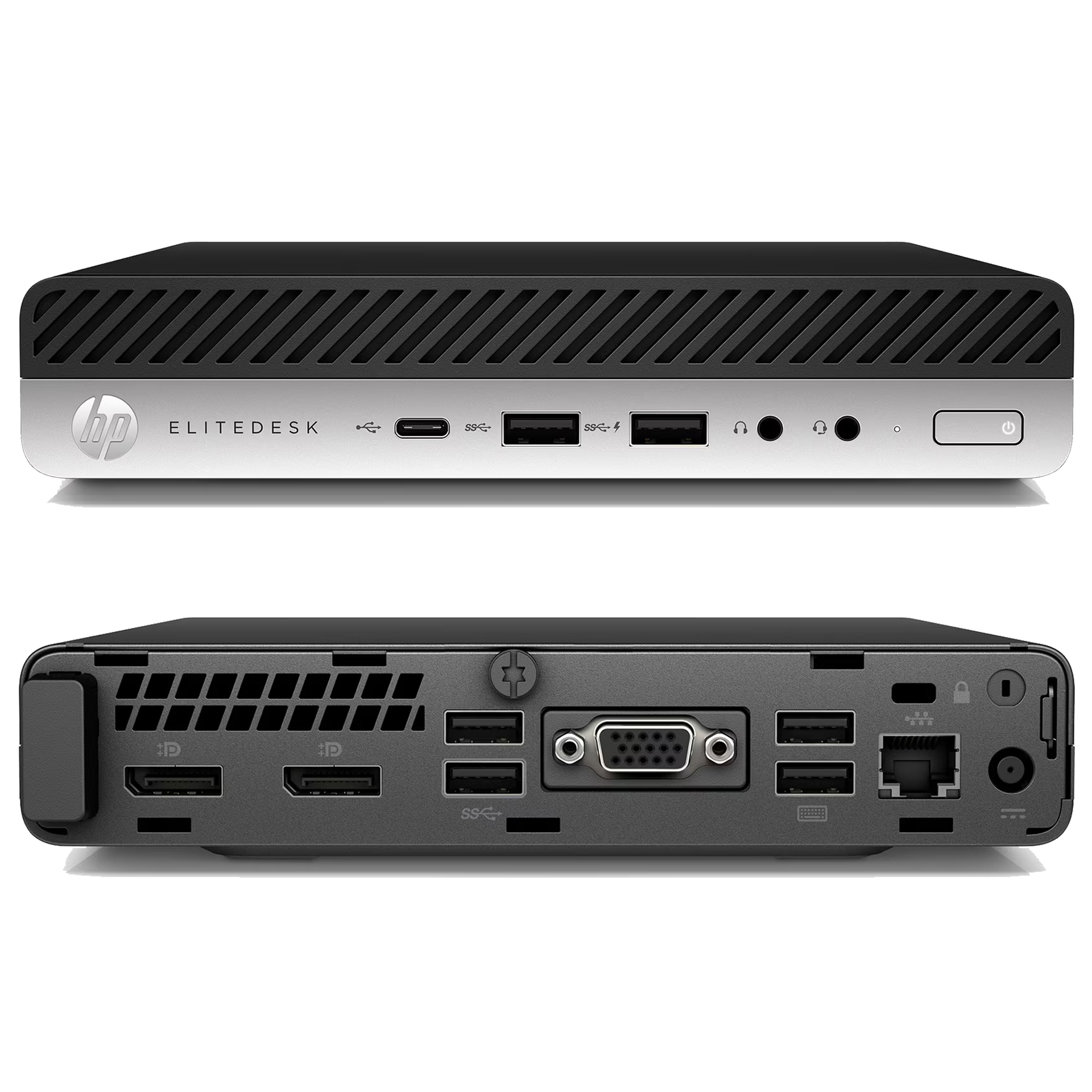 PC RICONDIZIONATO DESKTOP HP EliteDesk 800 G4 Mini PC INTEL CORE i5-8500T 2.1GHZ / RAM 16GB / SSD 512GB / VGA Intel UHD Graphics 630 / LAN 1Gbit / WIN 11 PRO 64Bit