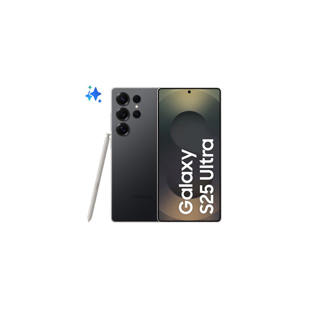 CELLULARE SMARTPHONE SAMSUNG Galaxy S25 ULTRA 5G SM-S938B 12GB/512GB COLORE TITANIUM BLACK GARANZIA VODAFONE
