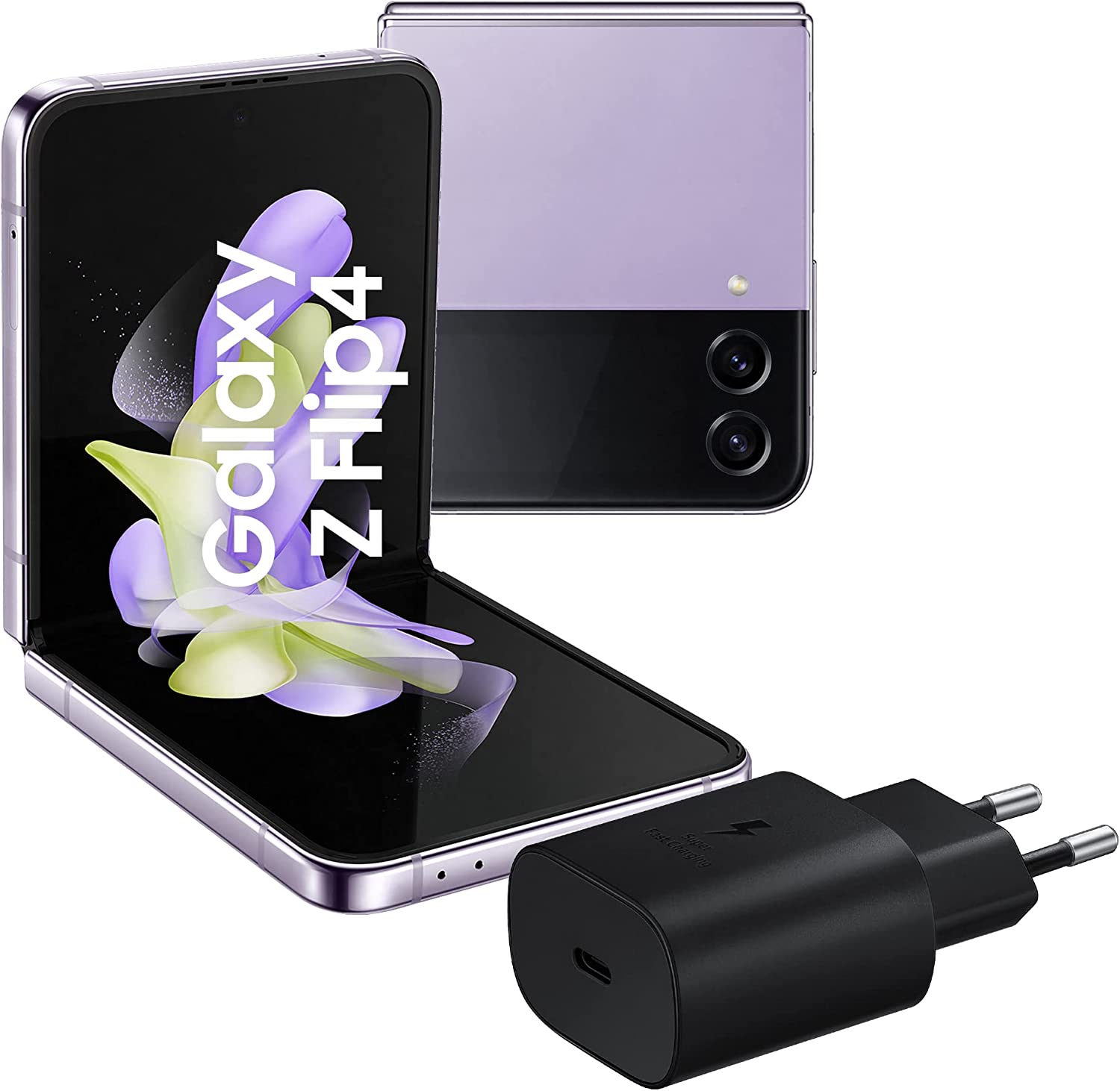 CELLULARE SMARTPHONE SAMSUNG Galaxy Z FLIP4 5G SM-F721B 8GB/256GB COLORE BORA PURPLE GARANZIA VODAFONE