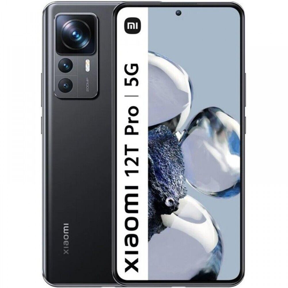 CELLULARE SMARTPHONE XIAOMI 12T PRO 5G LCD 6.65" 8GB/256GB COLORE BLACK GARANZIA VODAFONE