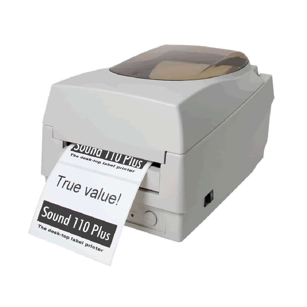 STAMPANTE METEOR TRASFERIMENTO TERMICO SOUND 110 PLUS PER CODICI A BARRE