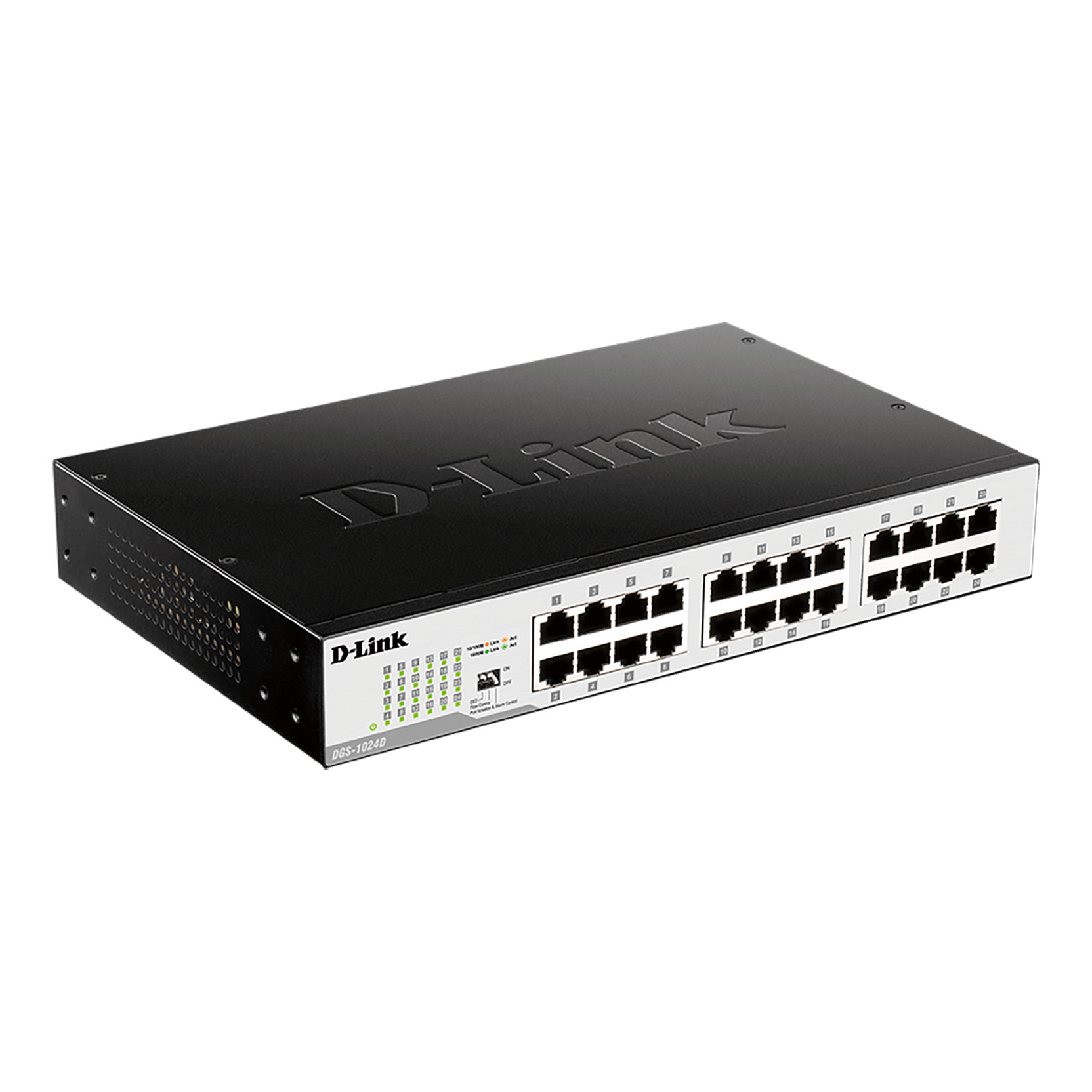 SWITCH DESKTOP DI RETE D-LINK 24-Port 10/100/1000Mbps DGS-1024D