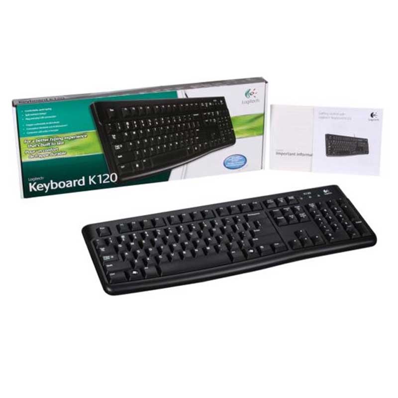 TASTIERA LOGITECH K120 BUSINESS USB VERSIONE OEM 920-002517