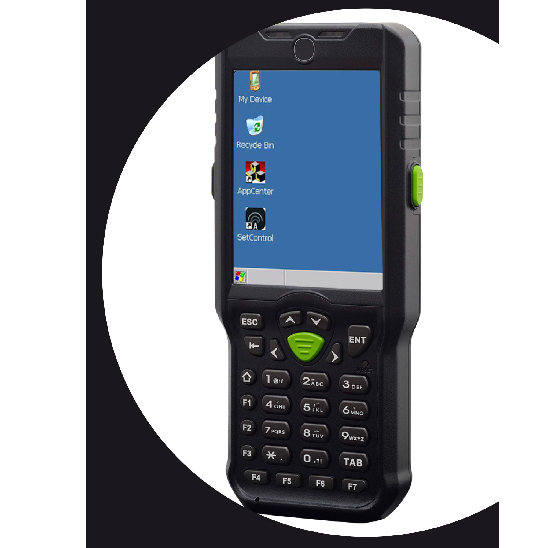 TERMINALE PDA BARCODE METEOR POLAR LCD 3.5" Touch SCAN 2D RESISTENTE 512MB RAM + 512MB ROM Wi-Fi,BLUETOOTH  ESP. MicroSD Windows CE 6.0