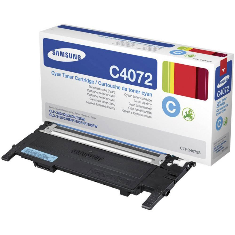 TONER SAMSUNG ORIGINALE CIANO CLT-C4072S CLP-320/CLP-325/CLX-3180/CLX-3185 (1K)