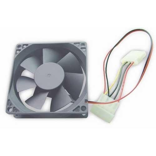 VENTOLA POWER FAN 80X80X25 BOX MOLEX 4Pin MOD. FANCASE-4/FC1