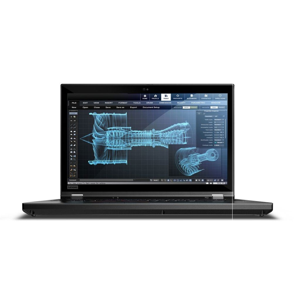 WORKSTATION RICONDIZIONATO LENOVO ThinkPad P53 INTEL CORE i7 9850H 2.6 GHz / 15.6" LED FHD / DDR4 64GB / SSD 1TB / SVGA Quadro RTX 3000 Mobile 6 GB / LAN 1GMbit / WEB-CAM / BT / WIN 11 PRO