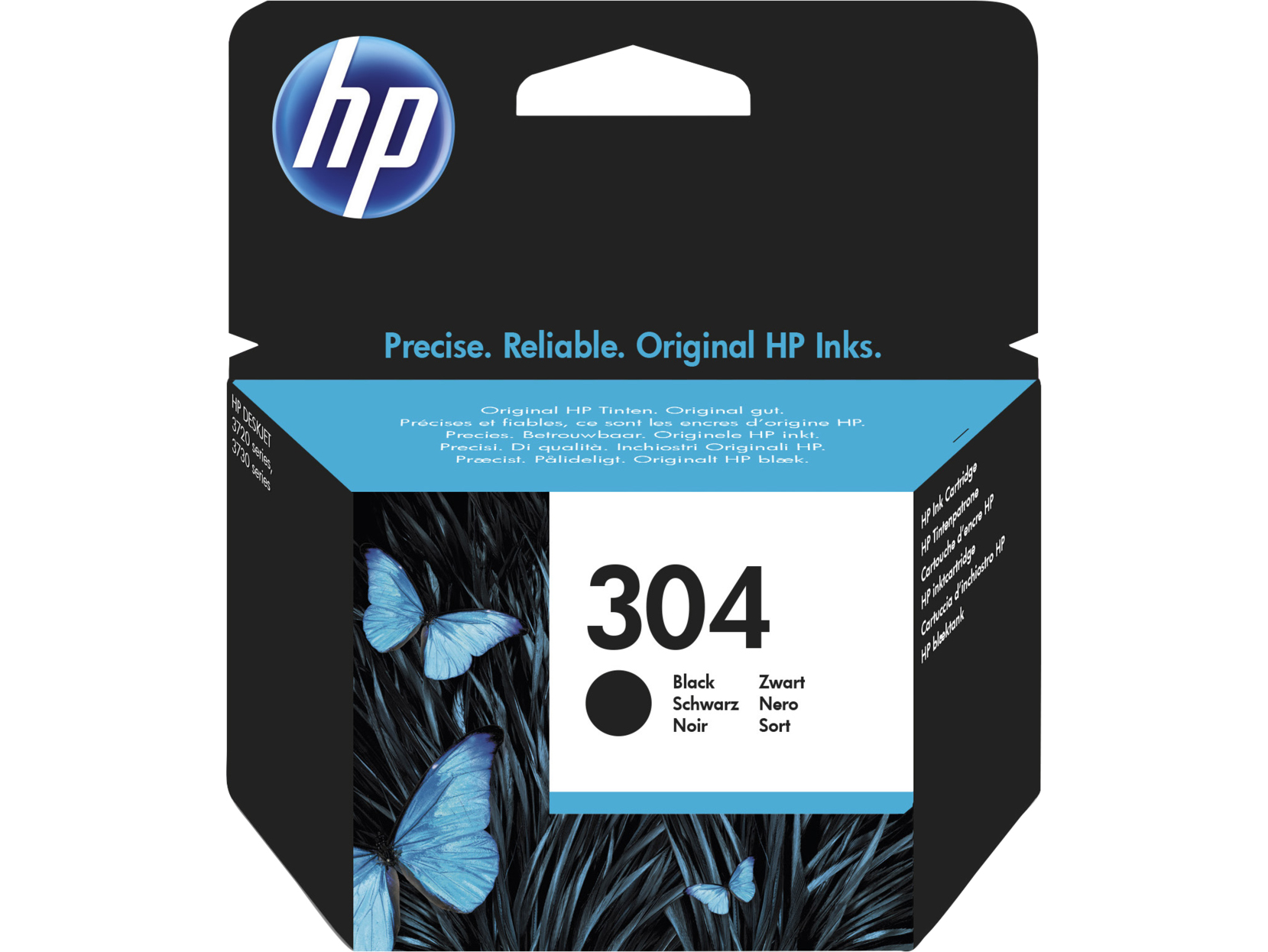 CARTUCCIA HP N9K06AE N° 304 NERO ORIGINALE Deskjet 3720 - HP Deskjet 3730 - HP Deskjet 3752