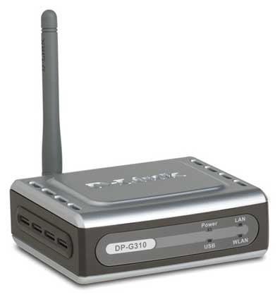 ADATTATORE D-LINK DP-G310 DA ETHERNET O USB A WIRELESS