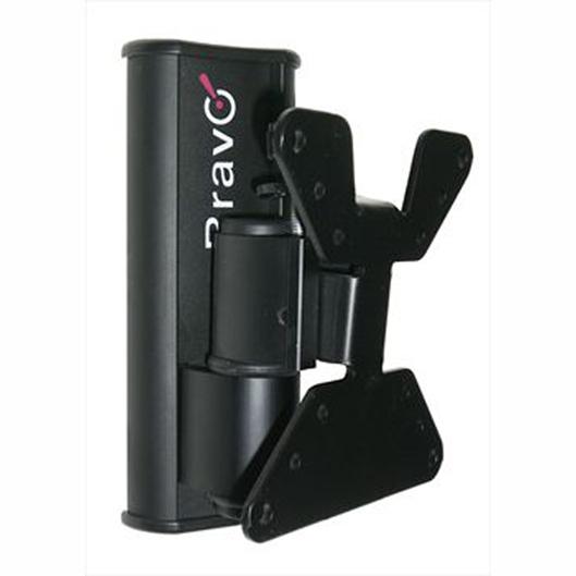 STAFFA TV BRAVO LCD1 PER TV LCD 10"-30" ATTACCO VESA 7,5x7,5, e 10x10 cm SILVER