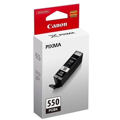 CARTUCCIA CANON PGI-550 PGBK BLACK ORIGINALE 15 ml. PIXMA MG5450, MG6350, IP7250, IP8750