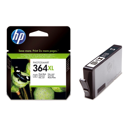 CARTUCCIA HP ORIGINALE CB322EE N° 364XL BLACK FOTOGRAFICO Photosmart D5460, C5380, B8550, C6380, 7510