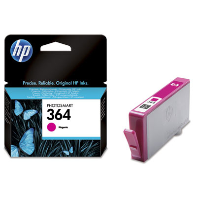 CARTUCCIA HP CB319EE N° 364 MAGENTA ORIGINALE PHOTOSMART C5380 C6380 D5460 B110