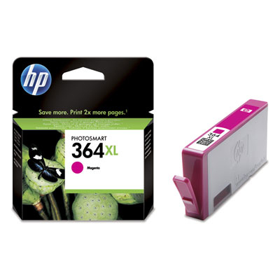 CARTUCCIA HP ORIGINALE CB324EE N° 364XL MAGENTA Photosmart D5460, 5520, 6520, D5463 DeskJet 3070