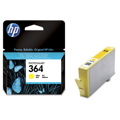 CARTUCCIA HP CB320EE N° 364 YELLOW ORIGINALE PHOTOSMART C5380 C6380 D5460 B110