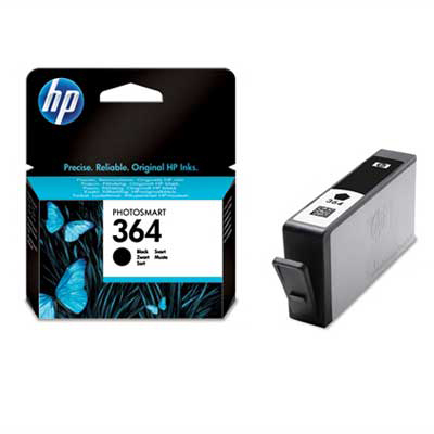 CARTUCCIA HP CB316EE N° 364 BLACK ORIGINALE PHOTOSMART C5380  C6380  D5460  B110