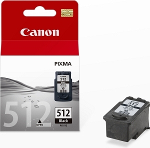 CARTUCCIA CANON PG-512 BLACK ORIGINALE 15 ml. PIXMA MP240, MP260, MX320, MX330