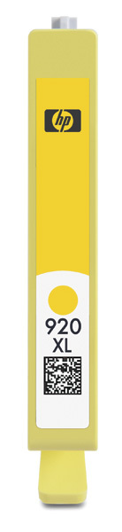 CARTUCCIA HP ORIGINALE CD974AE N° 920XL GIALLO OfficeJet 6000 OfficeJet 6500 AIO OfficeJet 7000 OfficeJet 7500A WIDE