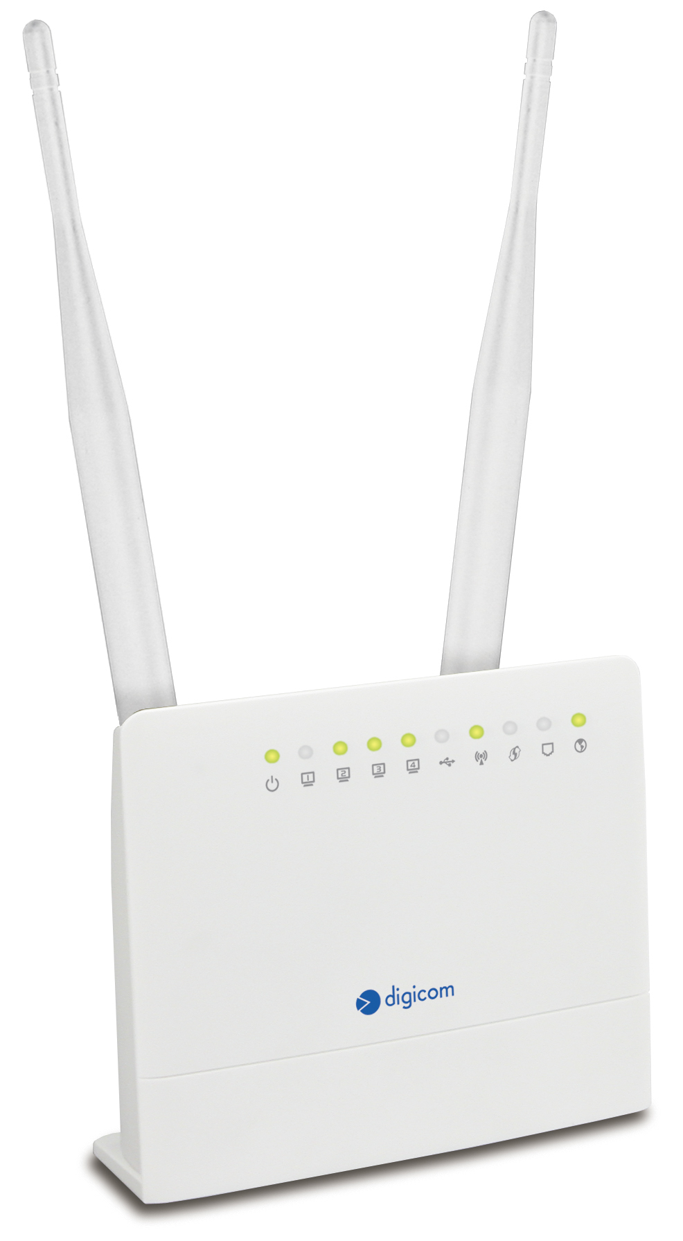 MODEM DIGICOM RAW300L-A05 ADSL2/2+ WIRELESS N 300Mbps+ SWITCH 4PT