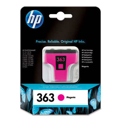 CARTUCCIA HP ORIGINALE C8772EE N° 363 MAGENTA