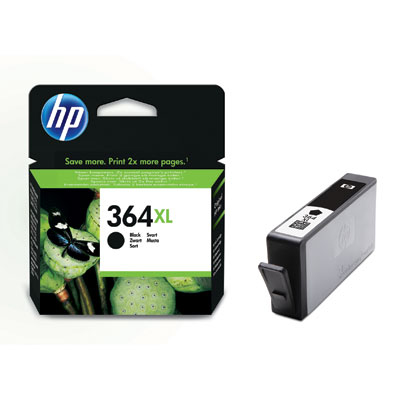 CARTUCCIA HP ORIGINALE CN684EE N° 364XL BLACK Photosmart D5460, 5520, 6520, D5463 DeskJet 3070