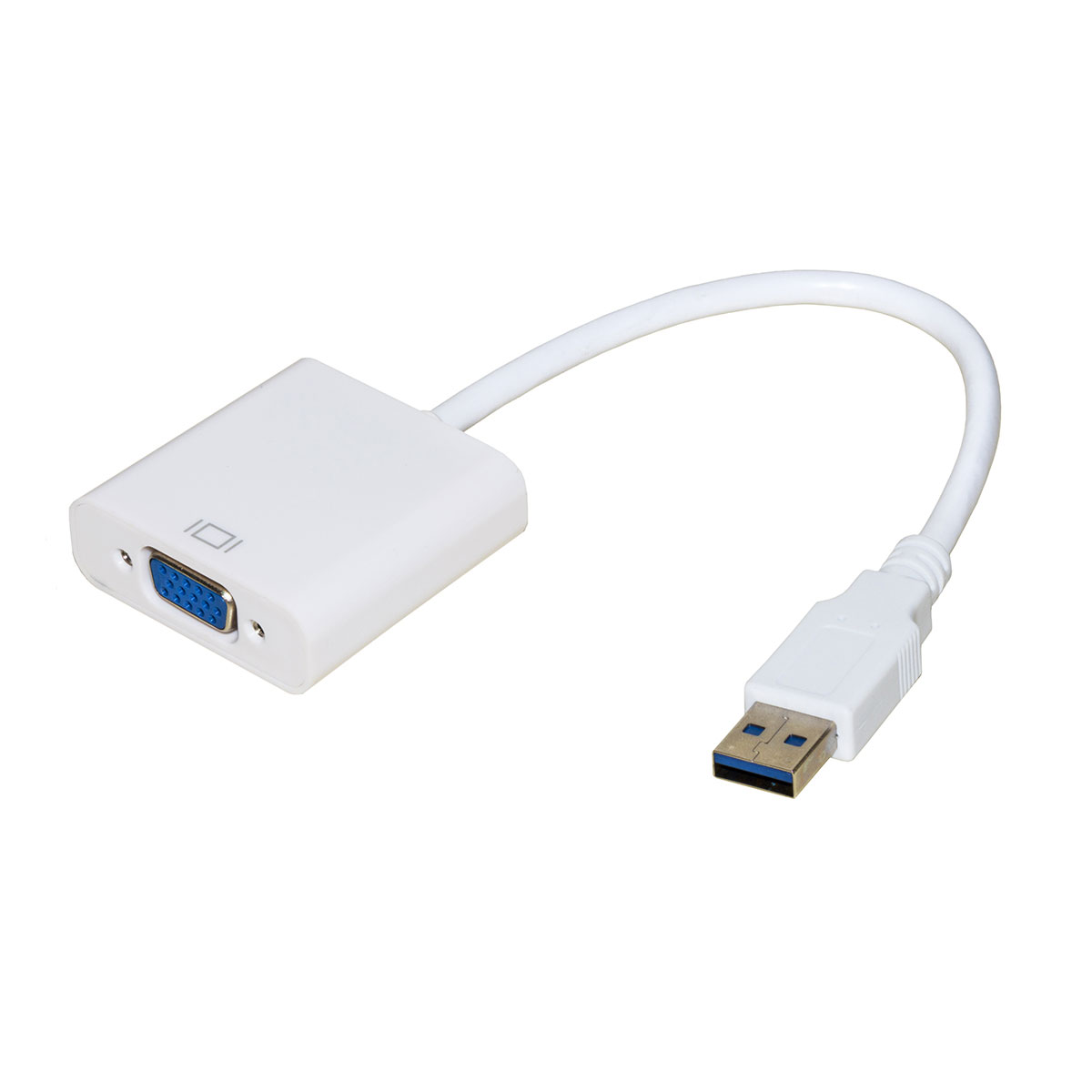 ADATTATORE  LINK CONVERTITORE VIDEO da USB (3.0) a VGA (Full-HD)