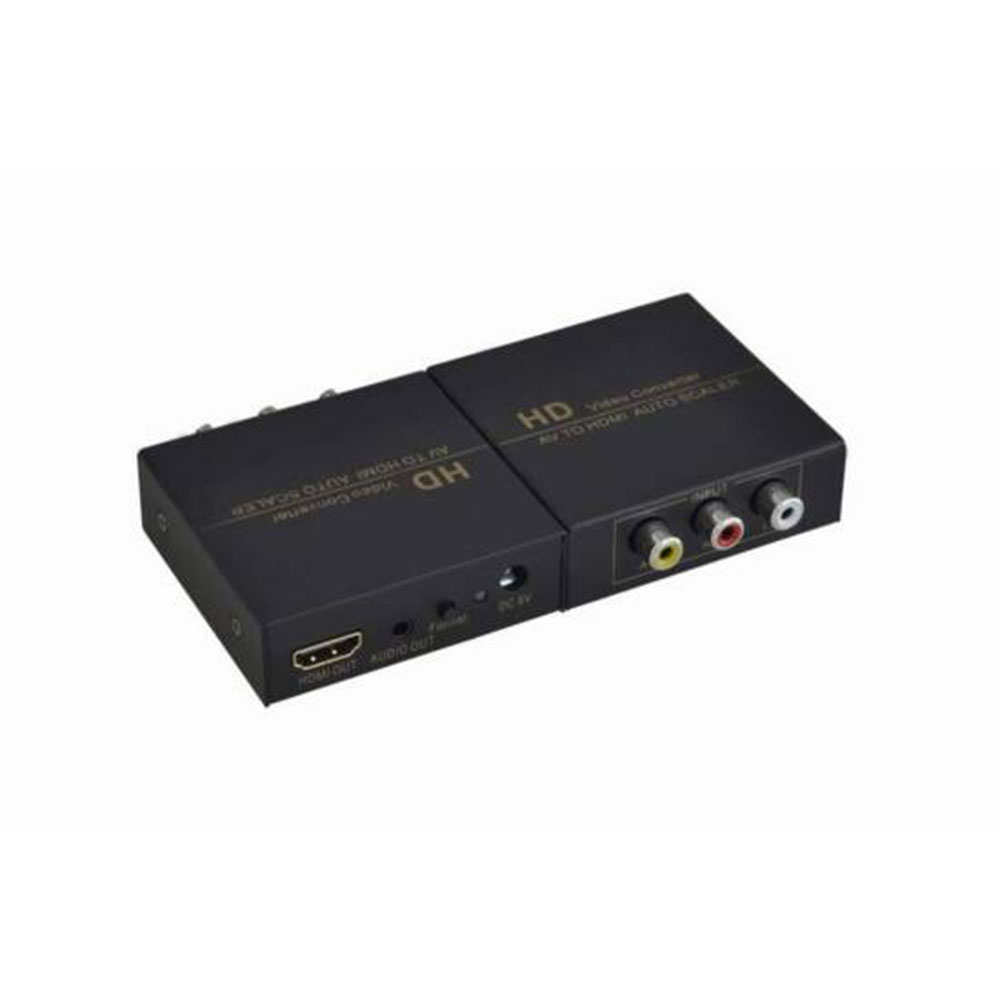 ADATTATORE CONVERTITORE VIDEO LINK 3xRCA - HDMI 1080p