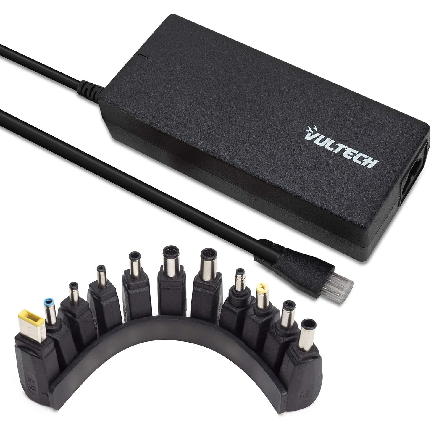 ALIMENTATORE VULTECH AU-120W UNIVERSALE PER NOTEBOOK 120W CON VOLTAGGIO AUTOMATICO 15/24VDC - 11 CONNETTORI