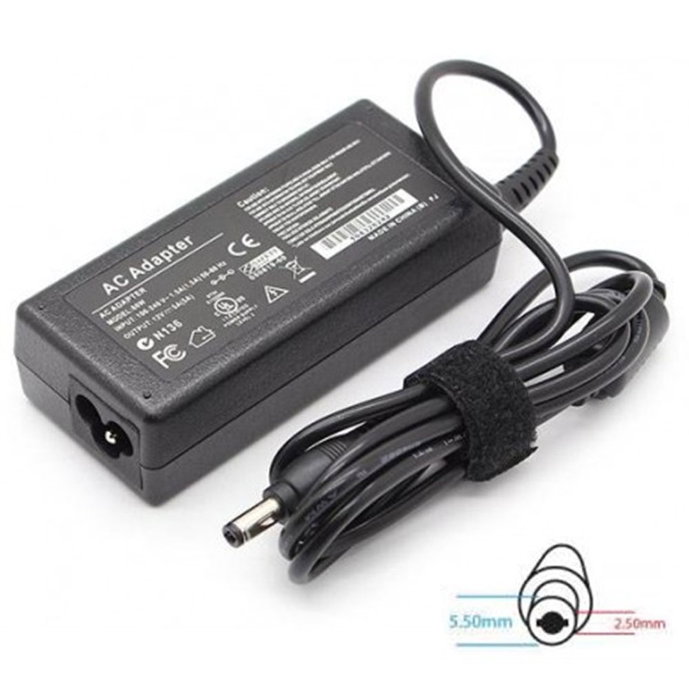 ALIMENTATORE PER TV MONITOR - STRISCE LED 12V 3A 36W 5.5x2.5mm (CA-0120-36WA)