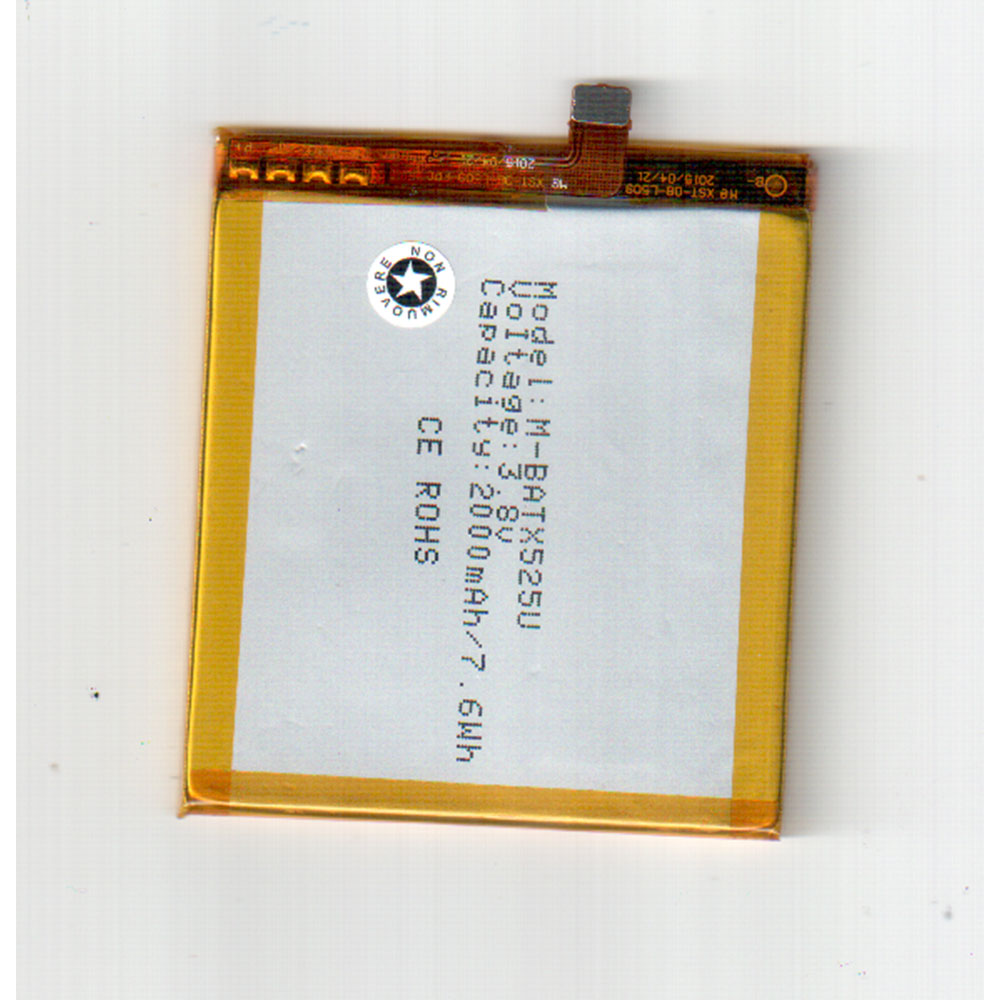 MEDIACOM BATTERIA M-1BATX525 Lithium 3.8v 2000mAh RECHARGEABLE PER TELEFONO CELLULARE SMARTPHONE PhonePad Duo X - X525U M-PPAX525U M-PPBX525U