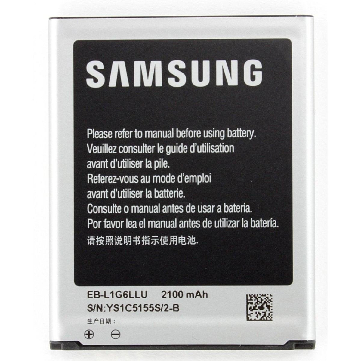 BATTERIA SAMSUNG ORIGINALE GALAXY S3 (GT-i9300,GT-I9305,GT-I9060,GT-I9301) 2100mAh VERSIONE BULK