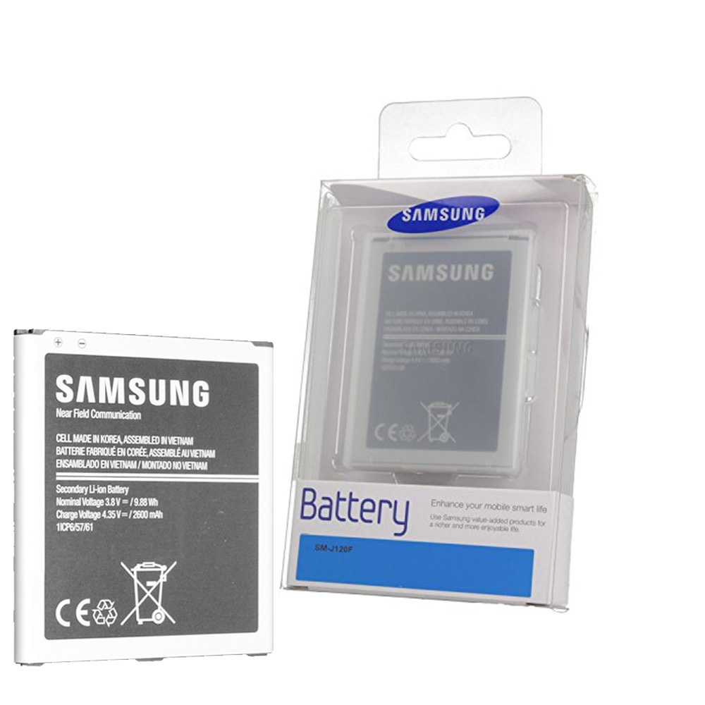 BATTERIA SAMSUNG ORIGINALE GALAXY J1 2016 (SM-J120F) 2050mAh VERSIONE RETAIL