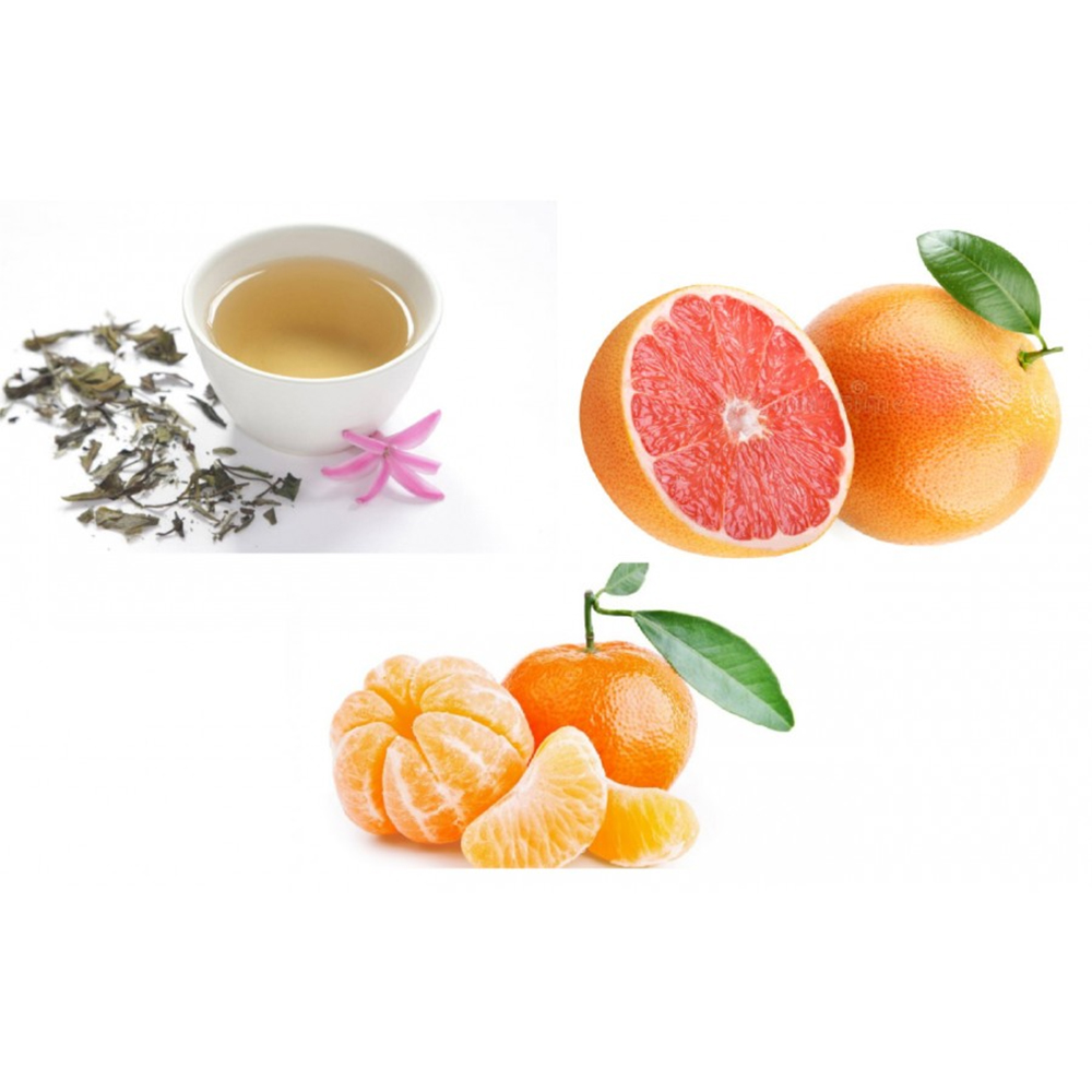 CANDELA PROFUMATA CLASSIC GLASS LINO BIANCO 250gr profumazione tè bianco e pompelmo