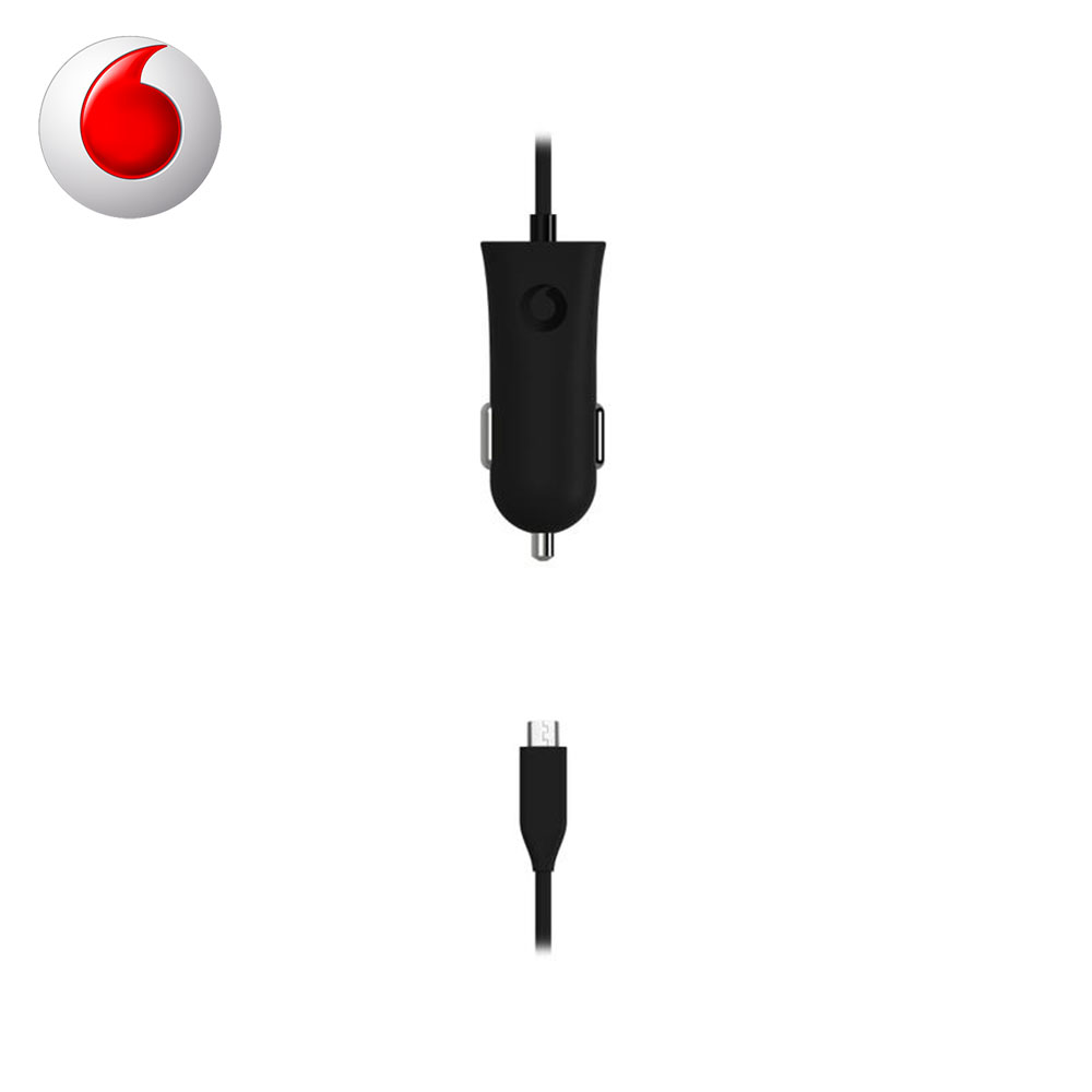 CARICABATTERIE DA AUTO VODAFONE 1A USB SMART PER TABLET, SMARTPHONE