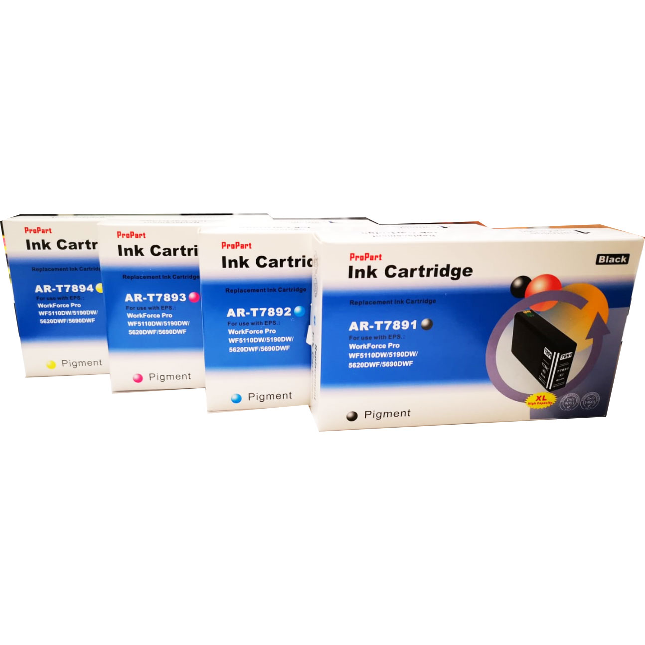 CARTUCCIA EPSON COMPATIBILE GIALLO T7894 XL 34ml PIGMENT PER WORKFORCE PRO WF-5110DW WF-5190DW WF-5620DWF WF-5690DWF