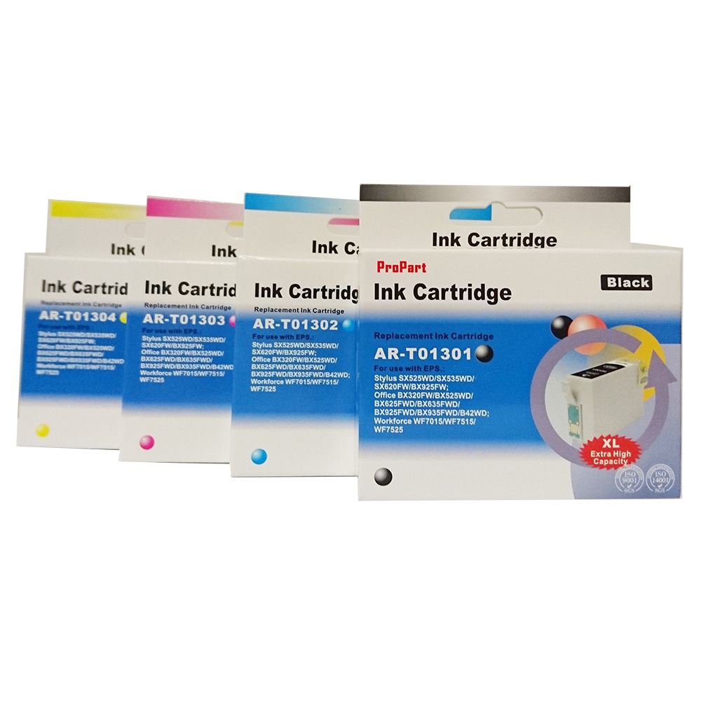 CARTUCCIA EPSON COMPATIBILE CIANO T1302 ALTA CAPACITA' (CERVO) 25.4ml BX525WD BX625FWD SX525WD SX620FW WF7015