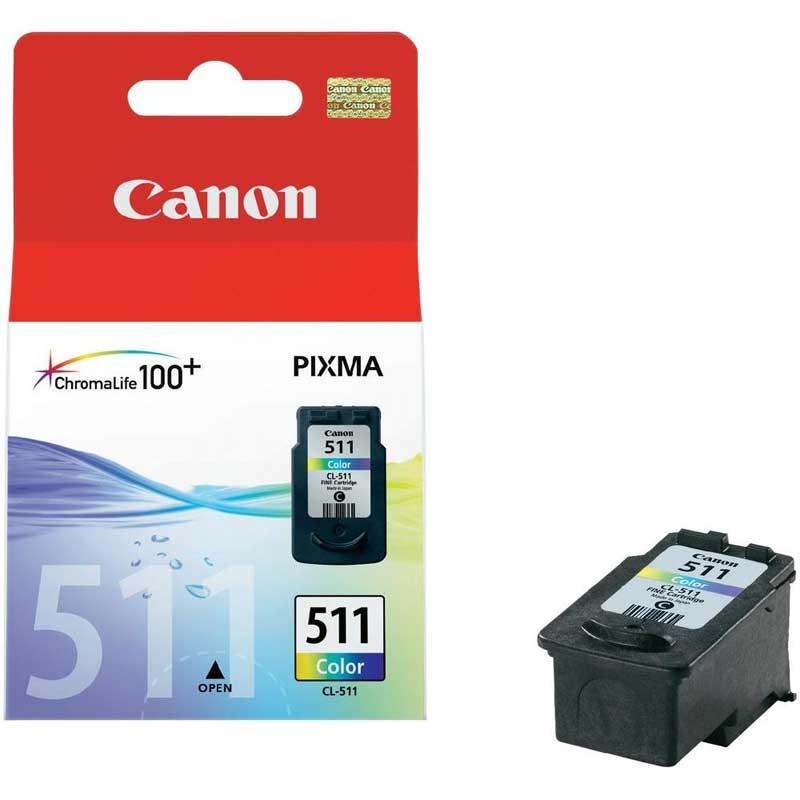 CARTUCCIA CANON CL-511 COLORE ORIGINALE 9 ml. PIXMA MP240 MP260