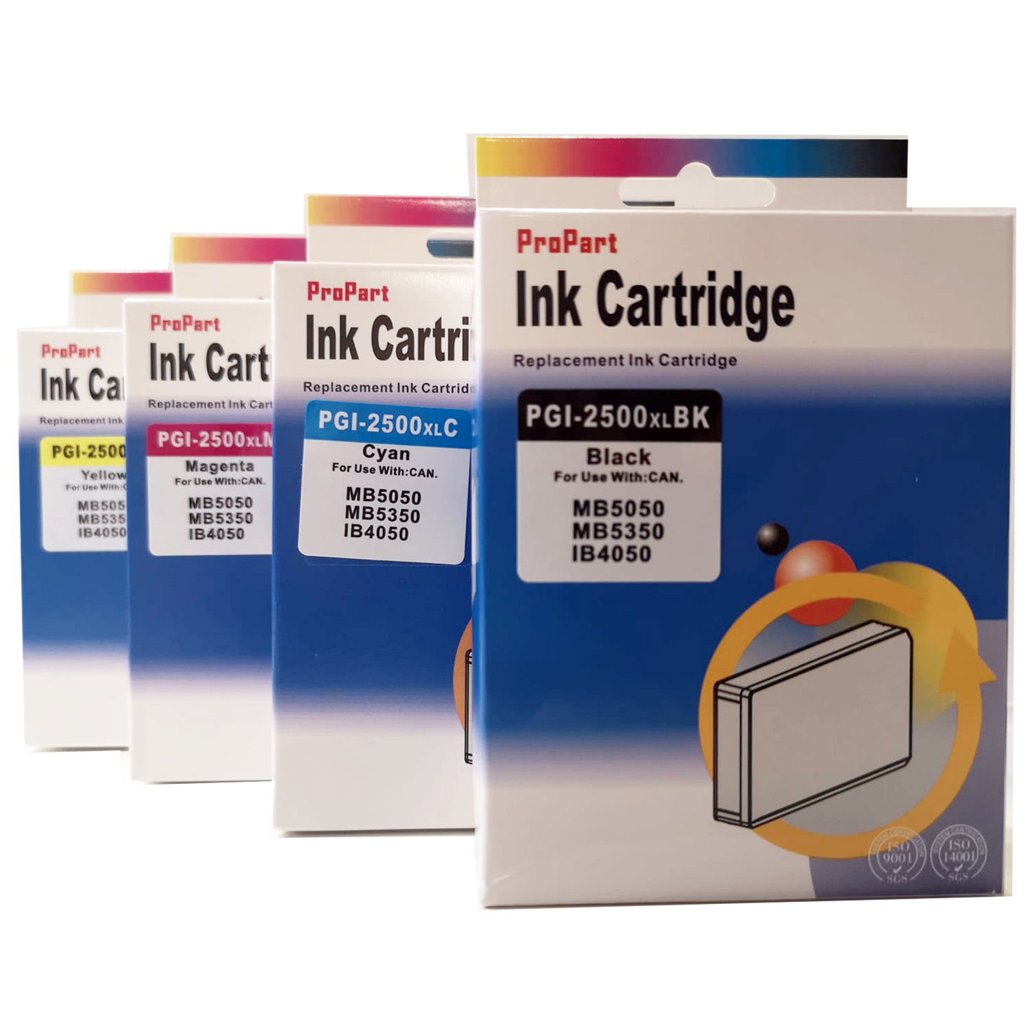 CARTUCCIA CANON COMPATIBILE PGI-2500XL YELLOW 20ML (9267B001) Maxify iB4050 / iB4150 / MB5050 / MB5350 / MB5150 / MB5450 / MB5155 / MB5455