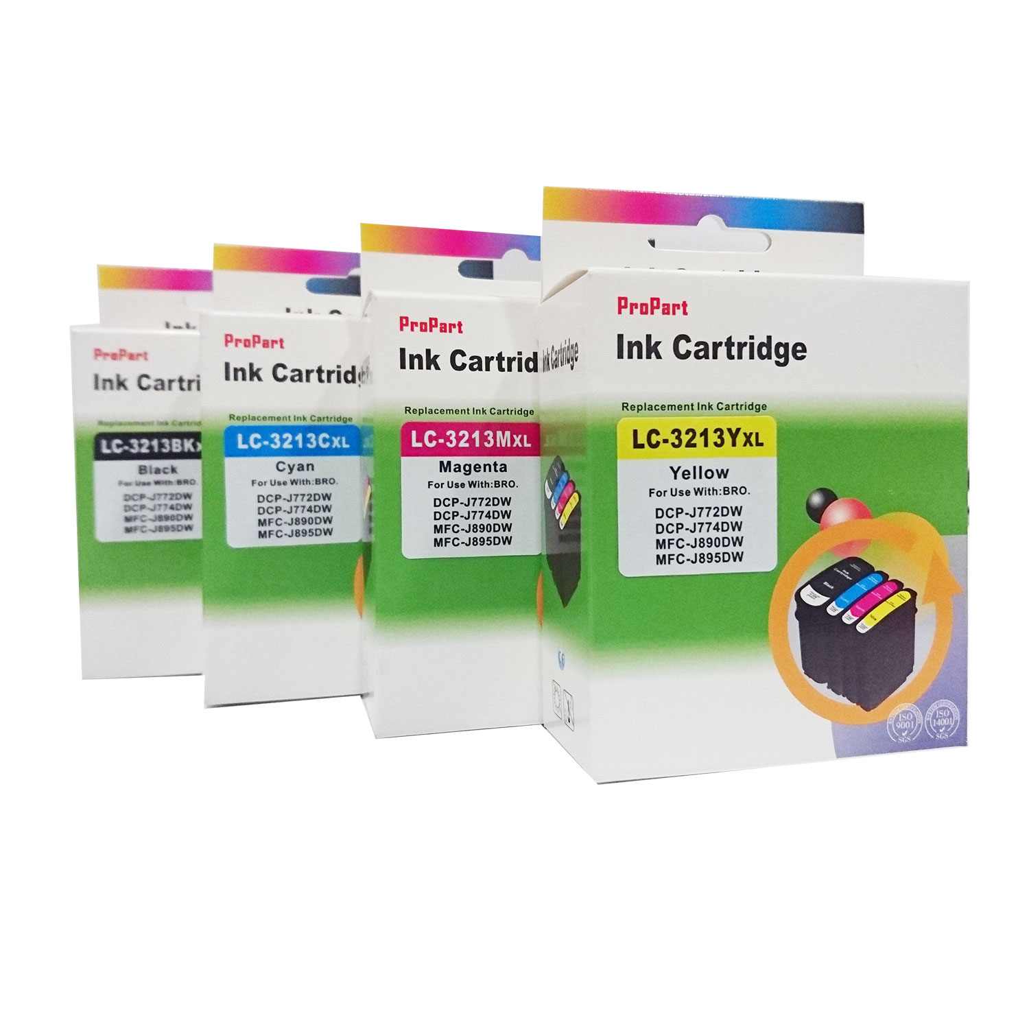 CARTUCCIA BROTHER COMPATIBILE LC3213M XL (0.4K) MAGENTA 20ml PER BROTHER MFC-J890DW, MFC-J895DW, MFC-J772DW, MFC-J774DW