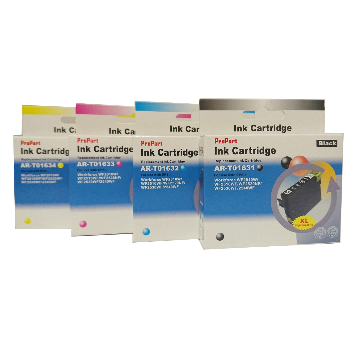CARTUCCIA EPSON COMPATIBILE YELLOW T1634 XL 18ml (PENNA E CRUCIVERBA) WF-2010W,WF-2510WF,WF-2520NF,WF-2630WF,WF-2540WF,WF-2650DWF,WF-2750DWF,WF-2760DWF