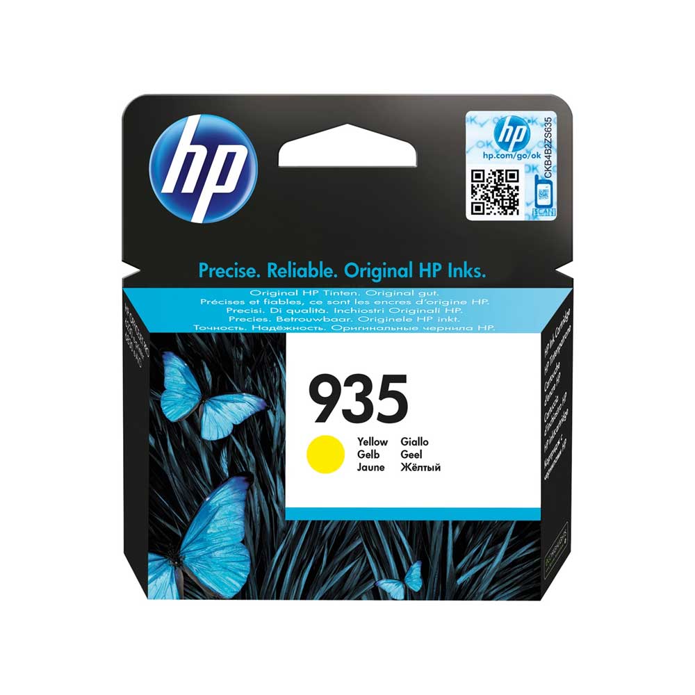 CARTUCCIA HP N° 935 C2P22 GIALLO ORIGINALE OFFICEJET 6230 6830
