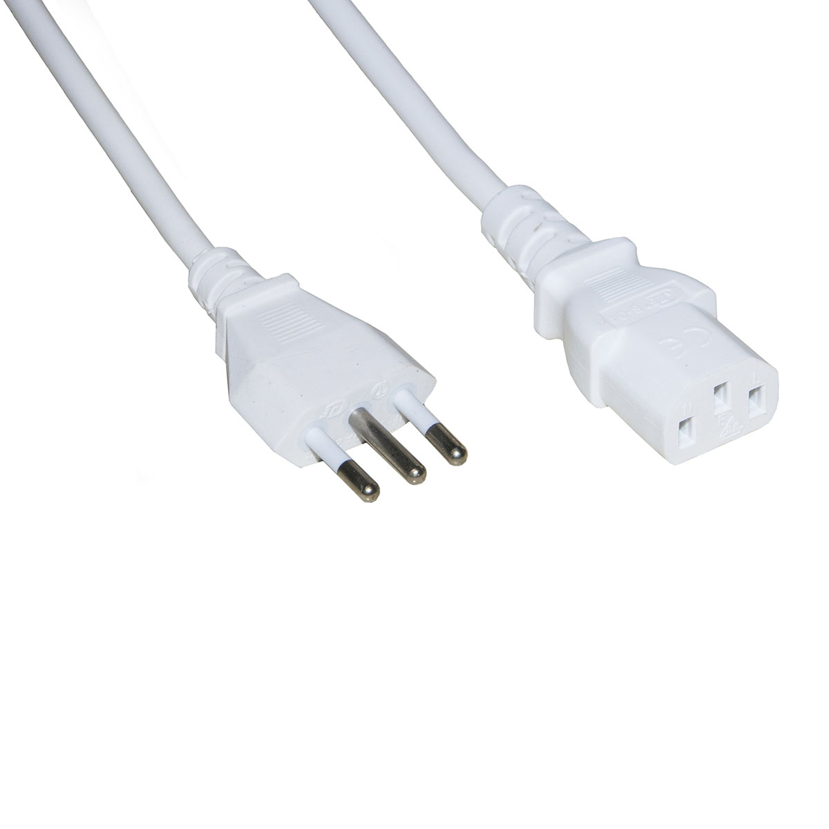 CAVO ALIMENTAZIONE DIGITUS SPINA ITALIANA 10A 1.8MT COLORE BIANCO