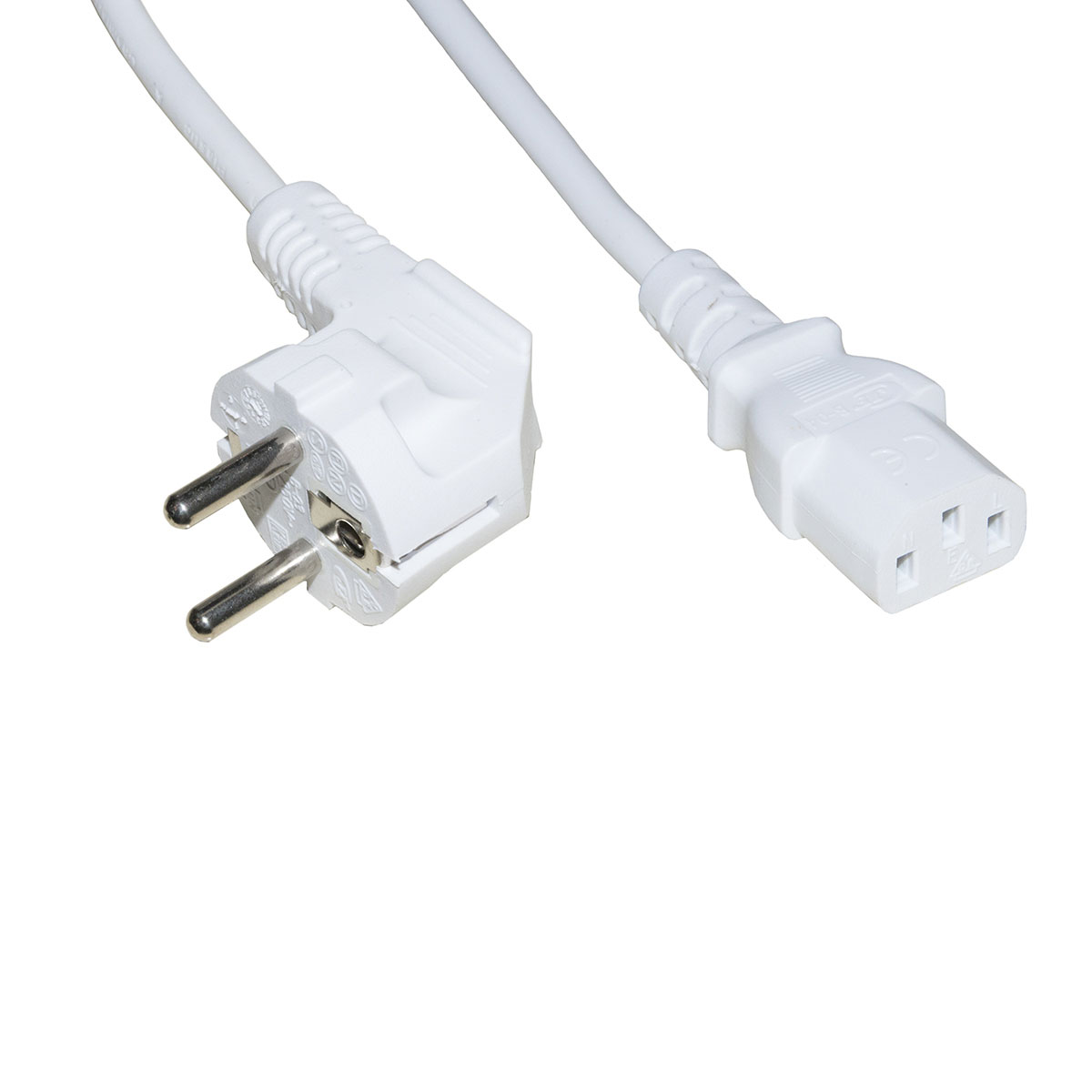 CAVO ALIMENTAZIONE DIGITUS SPINA SHUKO 16A 90 GRADI 1.8MT COLORE BIANCO